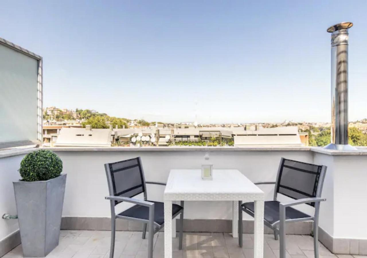 Terrace With Tiber View - Trastevere Rome Exterior photo